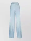 Ermanno Scervino Wide-leg Trousers With Belt Loops And Back Pockets