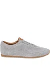 Ermanno Scervino Winner Leather Sneakers In Gray