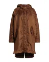 Ermanno Scervino Coats In Brown