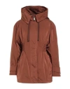 Ermanno Scervino Woman Jacket Rust Size 8 Polyester In Red