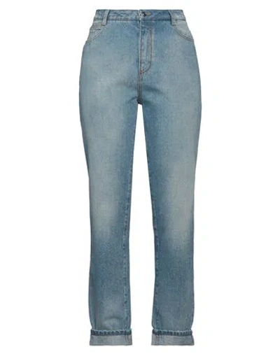 Ermanno Scervino Woman Jeans Blue Size 6 Cotton