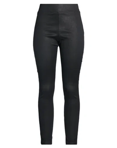 Ermanno Scervino Woman Jeans Charcoal Size 8 Cotton, Elastane In Black