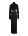 Ermanno Scervino Woman Maxi Dress Black Size 8 Viscose