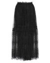 Ermanno Scervino Woman Maxi Skirt Black Size 4 Polyester, Polyamide