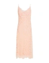 Ermanno Scervino Woman Midi Dress Blush Size 4 Viscose, Polyester