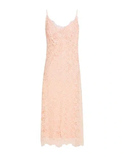 Ermanno Scervino Woman Midi Dress Blush Size 4 Viscose, Polyester