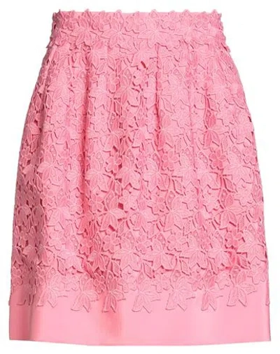 Ermanno Scervino Woman Midi Skirt Pink Size 8 Polyester