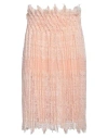 Ermanno Scervino Woman Midi Skirt Pink Size 8 Silk, Polyamide