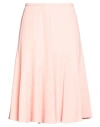 Ermanno Scervino Woman Midi Skirt Pink Size 8 Viscose, Elastane