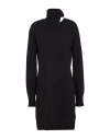 Ermanno Scervino Woman Mini Dress Black Size 6 Wool, Cashmere, Polyamide, Elastane In Black
