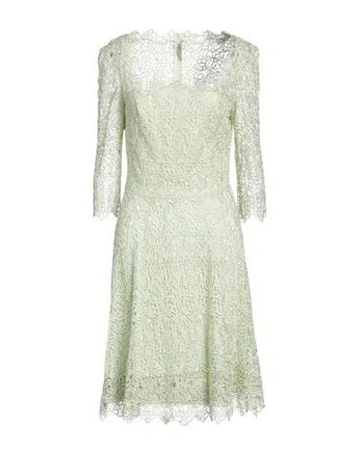 Ermanno Scervino Woman Mini Dress Light Green Size 8 Viscose, Polyester