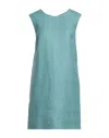 Ermanno Scervino Short Dresses In Blue