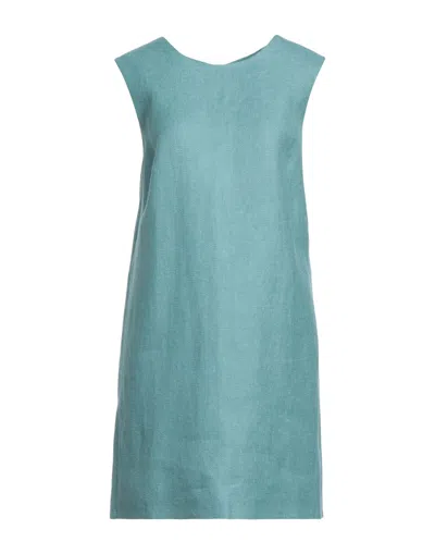 Ermanno Scervino Short Dresses In Blue