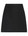 Ermanno Scervino Woman Mini Skirt Black Size 4 Virgin Wool, Cashmere