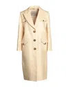 Ermanno Scervino Overcoats In Beige