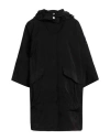 Ermanno Scervino Woman Overcoat & Trench Coat Black Size 4 Polyester, Wool