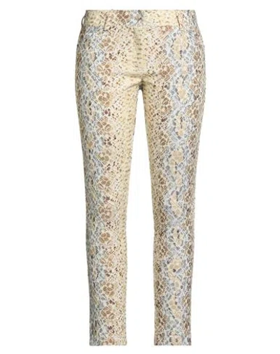 Ermanno Scervino Woman Pants Beige Size 8 Cotton, Polyamide