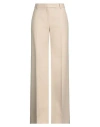 Ermanno Scervino Woman Pants Beige Size 8 Virgin Wool