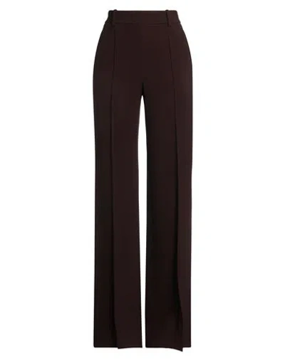 Ermanno Scervino Woman Pants Chocolate Brown Size 2 Viscose, Acetate