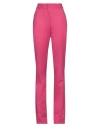 Ermanno Scervino Wool Blend Bootcut Pants With Hidden Closure In Pink
