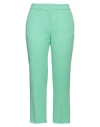 Ermanno Scervino Woman Pants Green Size 10 Acetate, Viscose In Green
