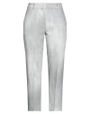 Ermanno Scervino Woman Pants Grey Size 10 Polyester In Gray