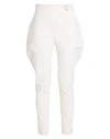 Ermanno Scervino Woman Pants Ivory Size 8 Virgin Wool, Polyamide, Elastane