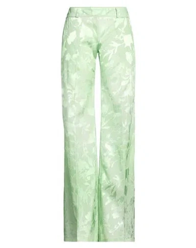 Ermanno Scervino Woman Pants Light Green Size 6 Viscose, Silk
