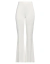 Ermanno Scervino Woman Pants White Size 10 Viscose, Polyester In White
