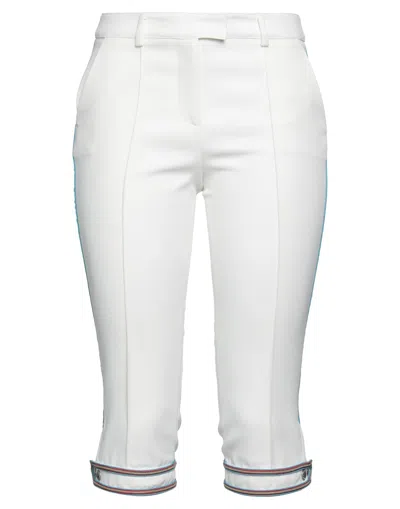 Ermanno Scervino Cropped Pants In White