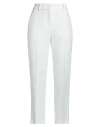 Ermanno Scervino Woman Pants White Size 4 Viscose, Acetate