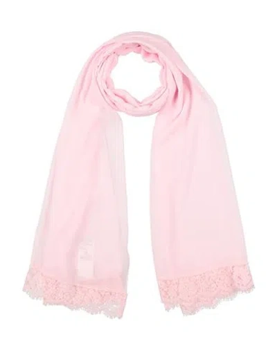 Ermanno Scervino Woman Scarf Pink Size - Polyester, Cotton