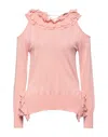 Ermanno Scervino Sweaters In Pink