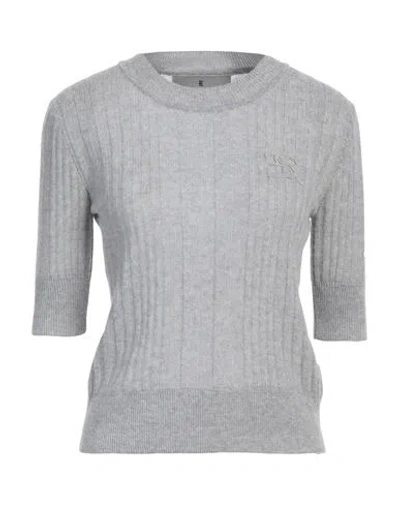 Ermanno Scervino Woman Sweater Grey Size L Cashmere