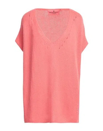 Ermanno Scervino Woman Sweater Salmon Pink Size S Cashmere, Silk, Polyamide