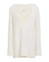 Ermanno Scervino Woman Sweater White Size 10 Viscose, Polyester, Cotton, Polyamide