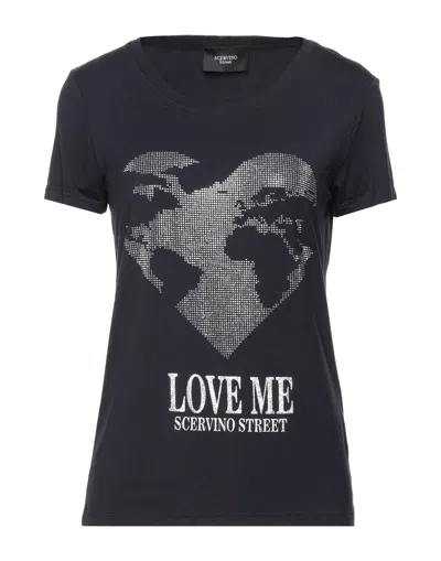 Ermanno Scervino T-shirts In Blue