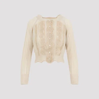 Ermanno Scervino Women's Cashmere Cardigan In Nude & Neutrals