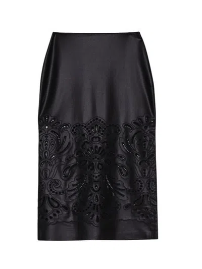 Ermanno Scervino Women Casual Skirts  - Skirt - Black