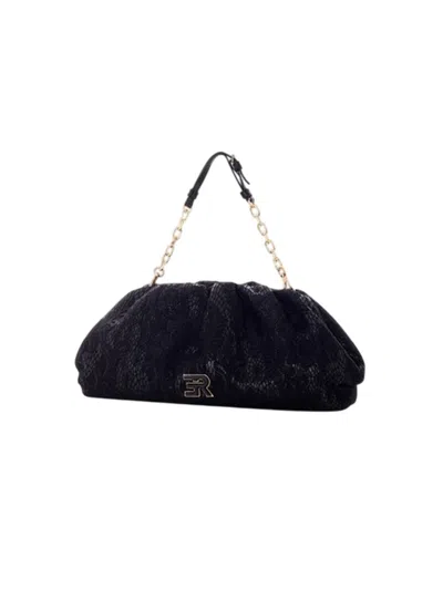 Ermanno Scervino Women Handbags  - Pouch Valetta Black - N.d.