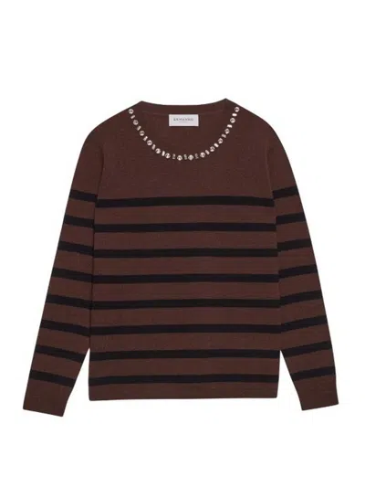 Ermanno Scervino Women's Knitwear  - Mesh - Black In Multi