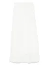 Ermanno Scervino White Polyester Viscose Skirts