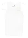 Ermanno Scervino Crew Neck Vest In White
