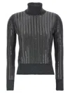 Ermanno Scervino Crystal Sweater Sweaters And Cardigans Gray