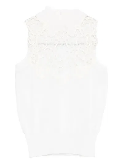 ERMANNO SCERVINO WOOL BLEND TANK TOP