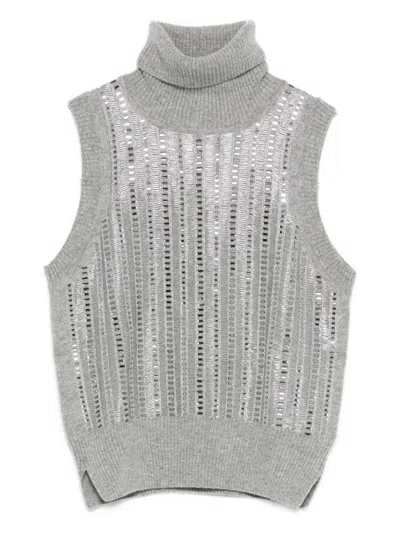 ERMANNO SCERVINO ERMANNO SCERVINO WOOL BLEND TANK TOP