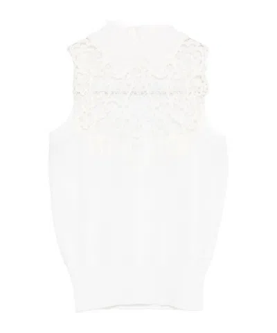 ERMANNO SCERVINO WOOL BLEND TANK TOP