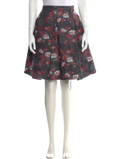 Pre-owned Ermanno Scervino Wool Knee-length Skirt In Multi