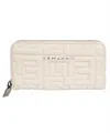 Ermanno Scervino Zip-around Wallet In Neutral