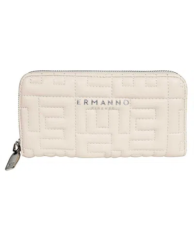 Ermanno Scervino Zip-around Wallet In Neutral